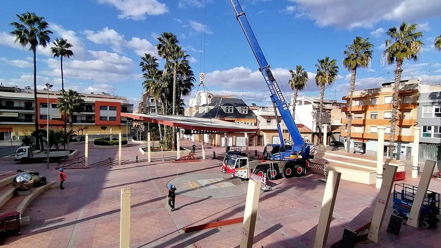 Rafal inicia la obra de remodelación de su plaza principal