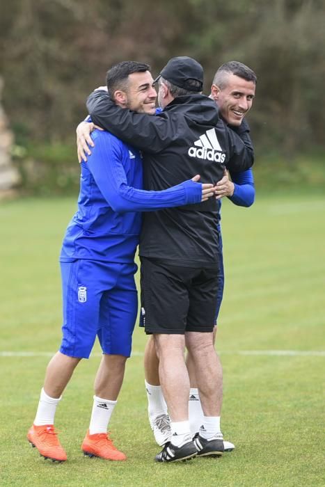 Entrenamiento del Real Oviedo