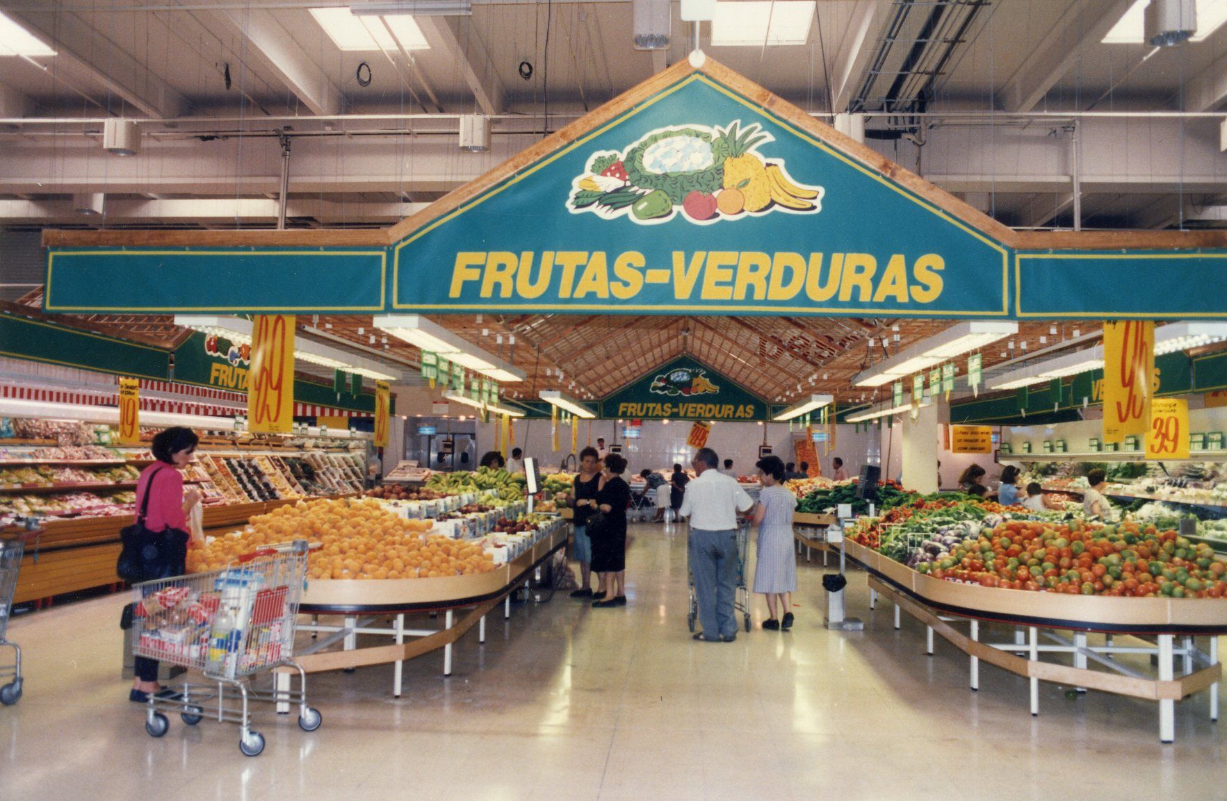 Fotos históricas de Alcampo en Castellón con ocasión de su 40 aniversario
