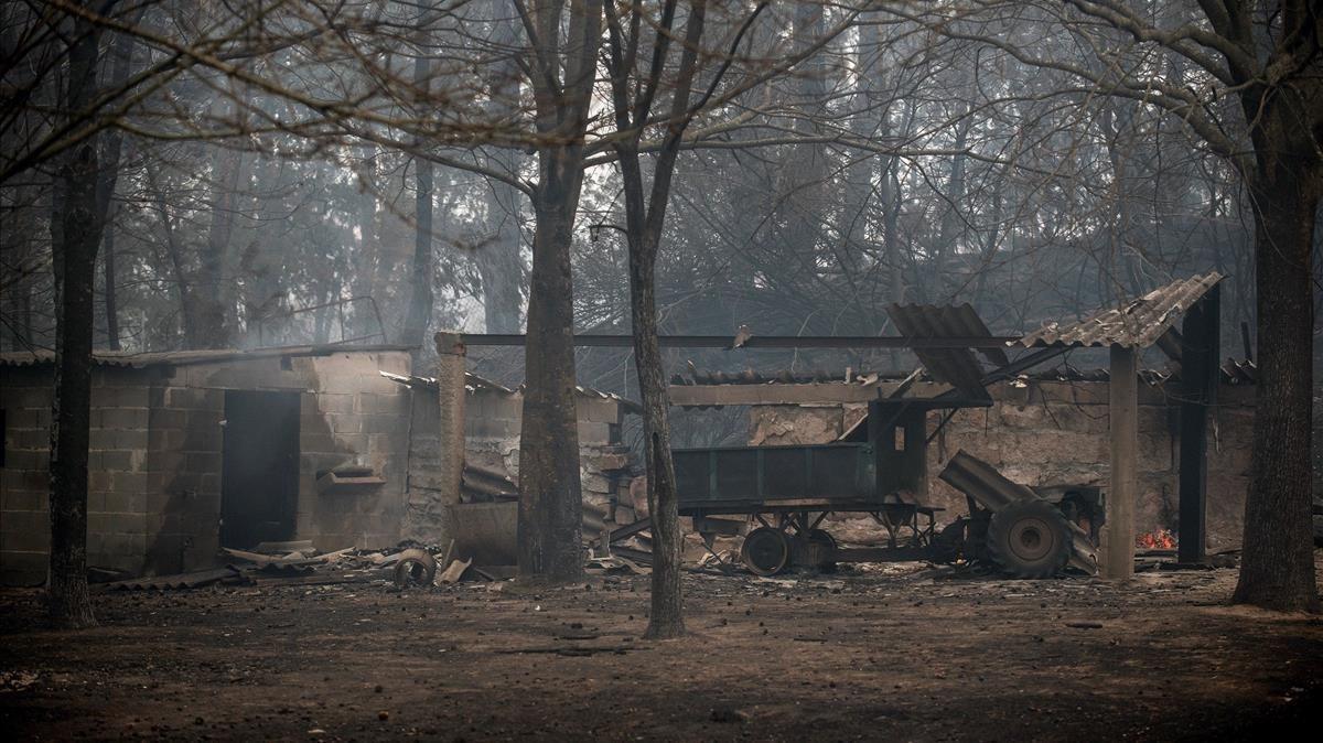 Imagen de la zona de Abelenda das Penas en Carballeda de Avia.