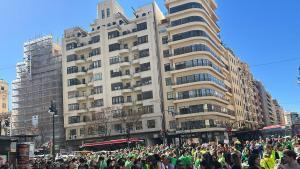 La vaga en Educació buida escoles i pren el centre de València