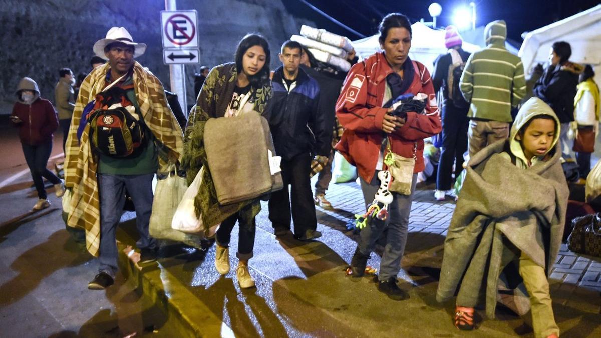 Aumentó el flujo de venezolanos en frontera de Ecuador con Colombia