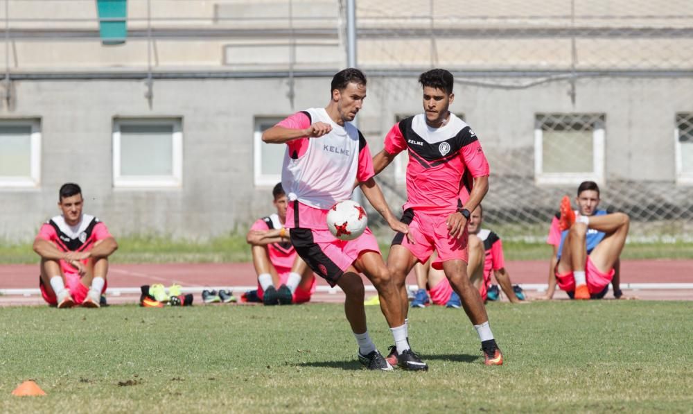 Óscar Díaz ya entrena con el Hércules