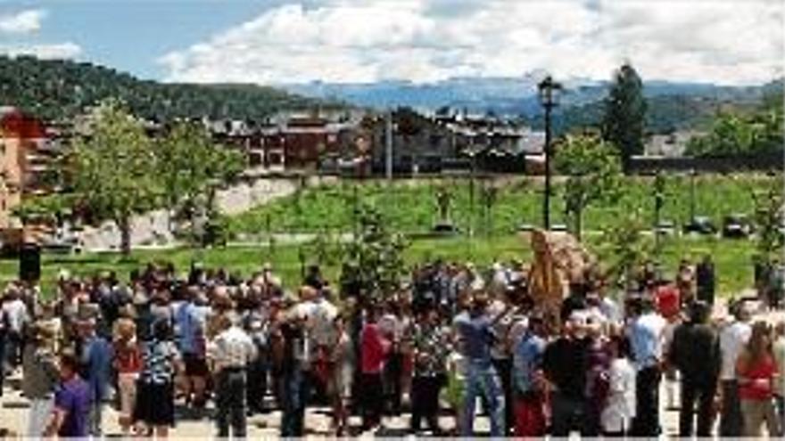 La nova plaça on es farà el mercat de segona mà i de l&#039;intercanvi