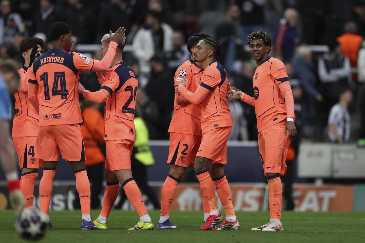 NEWCASTLE - FC BARCELONA. ST JAMES PARK. CHAMPIONS LEAGUE. FOTO: VALENTI ENRICH