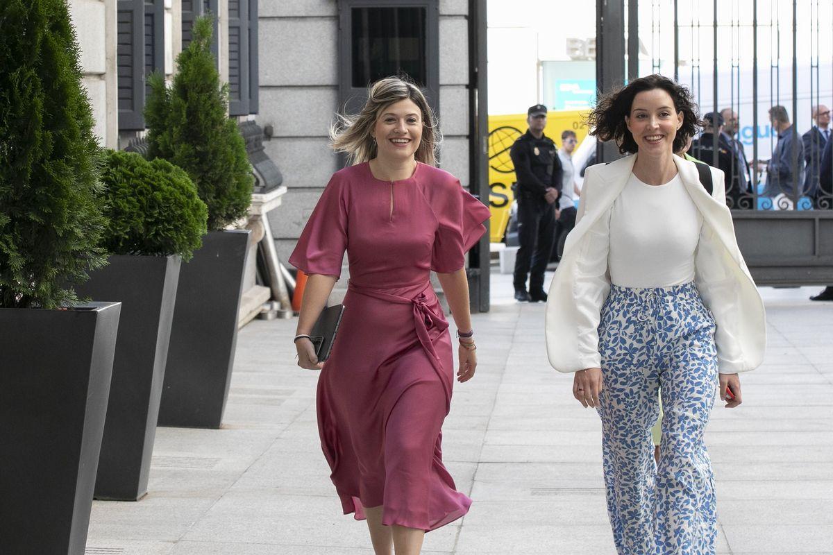 Laura Barja y Andrea Fernández.