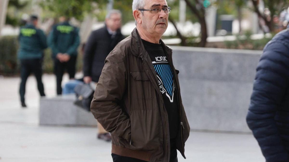 Francisco M. M. acusado por las agresiones fascistas de la manifestación vespertina del 9 d'Octubre de 2017 que no llegaron a un acuerdo con las acusaciones y que ahora ha sido condenado.