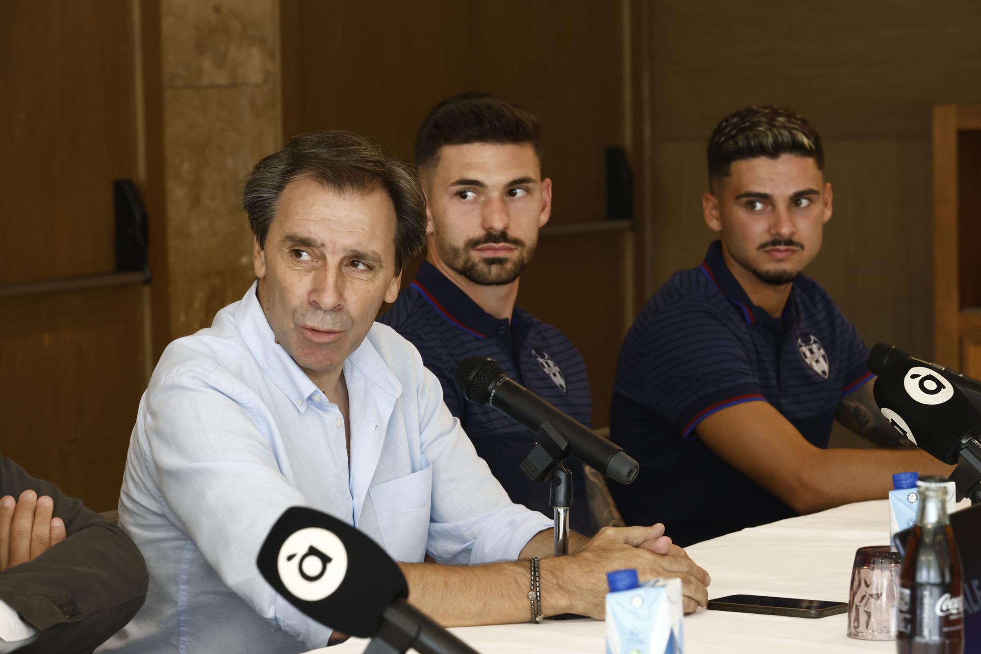 Así ha sido la presentación de los primeros cuatro fichajes del Levante UD