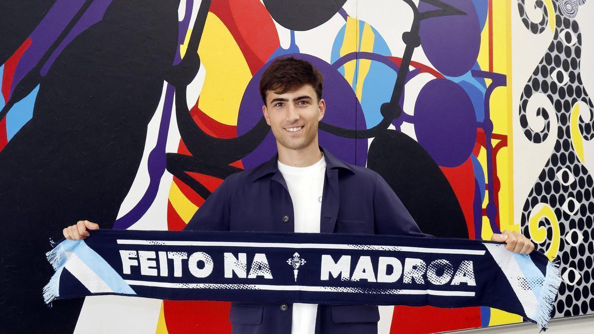 Javi Rodríguez, tras ser convocado por Luis de la Fuente para el grupo de apoyo de la selección.