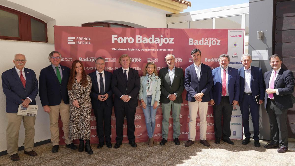 I Foro Badajoz sobre infraestructuras organizado por La Crónica de Badajoz