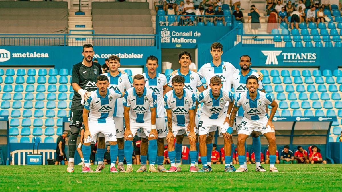 Once del Atlético Baleares en este primer test de pretemporada