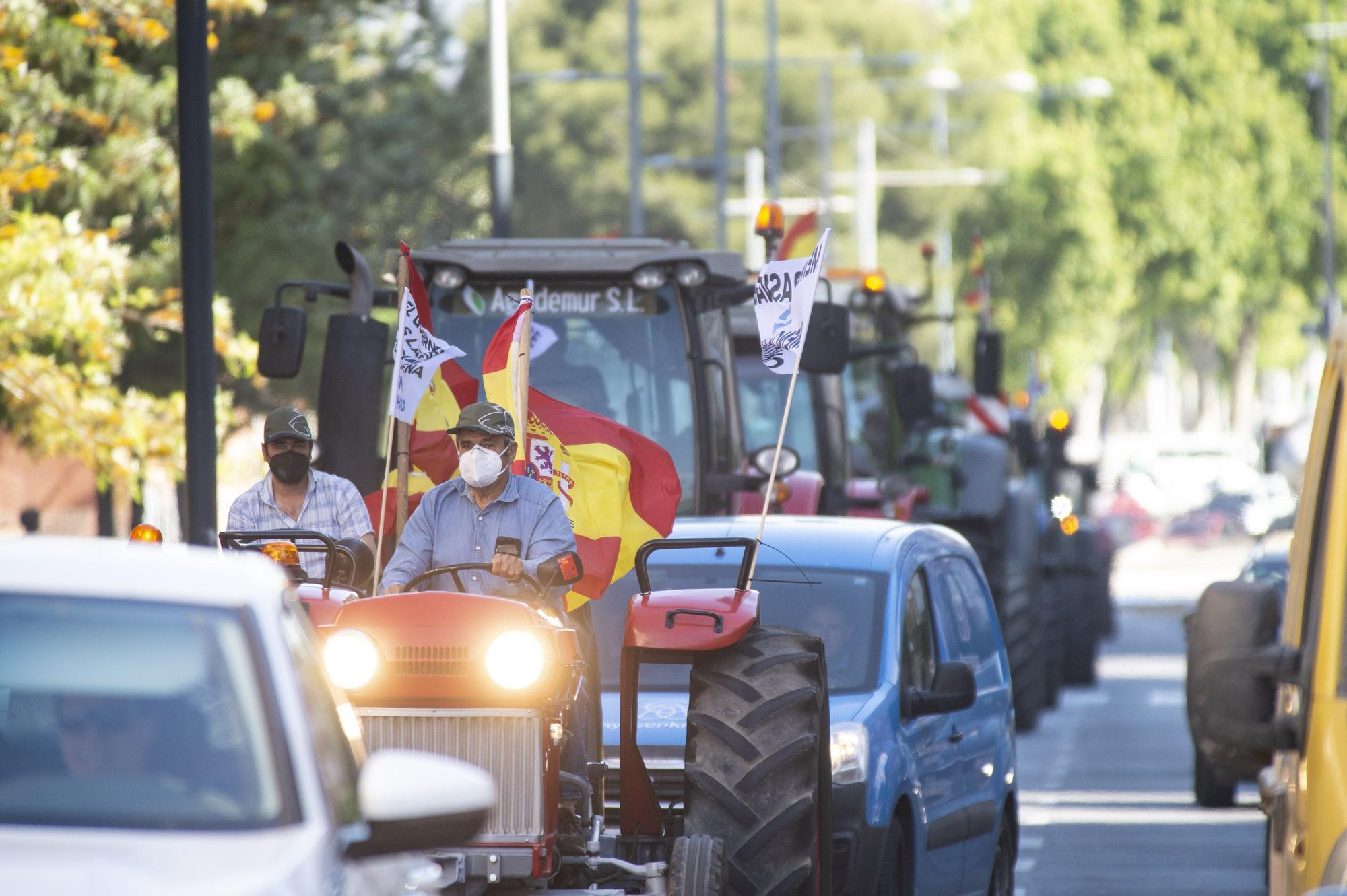 Protesta en defensa del Trasvase en Cartagena