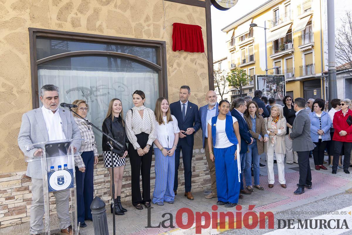 Caravaca dedica una calle a José Antonio Martínez Meca Caravaca dedica una calle a José Antonio Martínez Meca