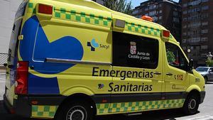 Archivo - Sucesos.- Herido un motorista de 60 años en una colisión con un turismo en la N-623, en Tubilla del Agua (Burgos)