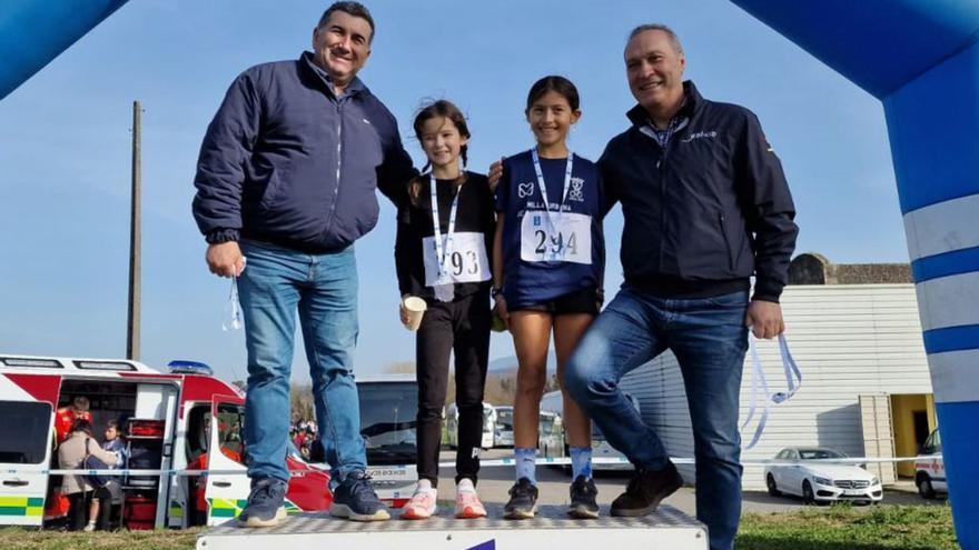 1.300 escolares disfrutan del cross en Portas