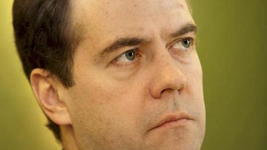 El presidente electo de Rusia, Dimitri Medvedev.