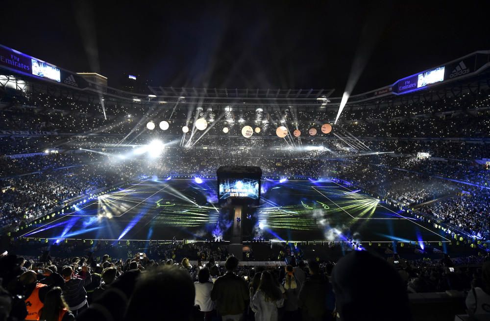 El Madrid celebra la ''Undécima'' en el Bernabéu