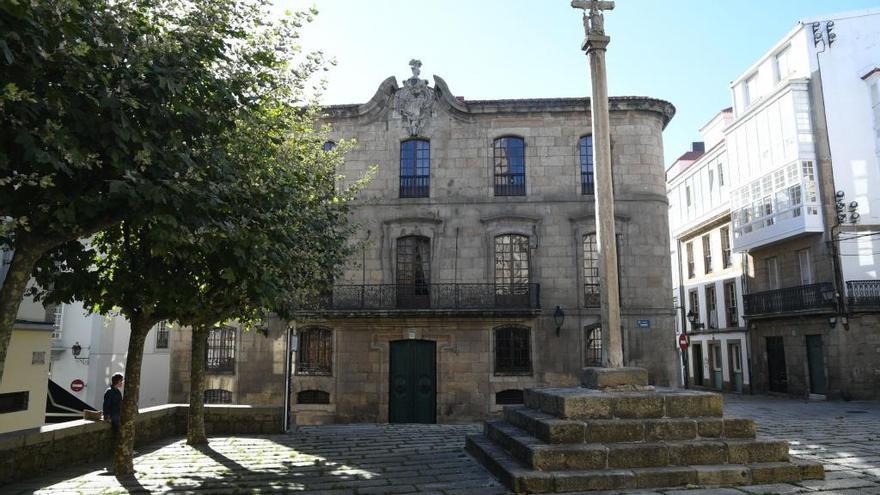 La Casa Cornide, en la Ciudad Vieja de A Coruña.