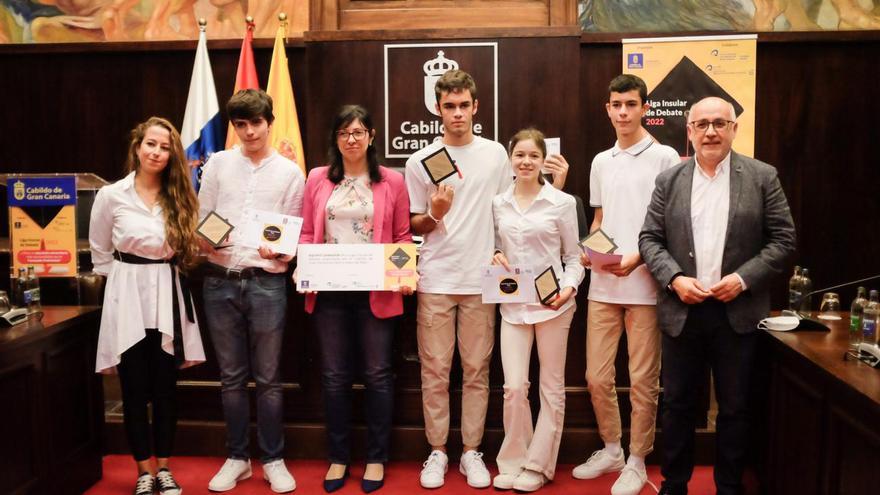 El instituto de Bañaderos gana la segunda edición de la Liga Insular de Debate