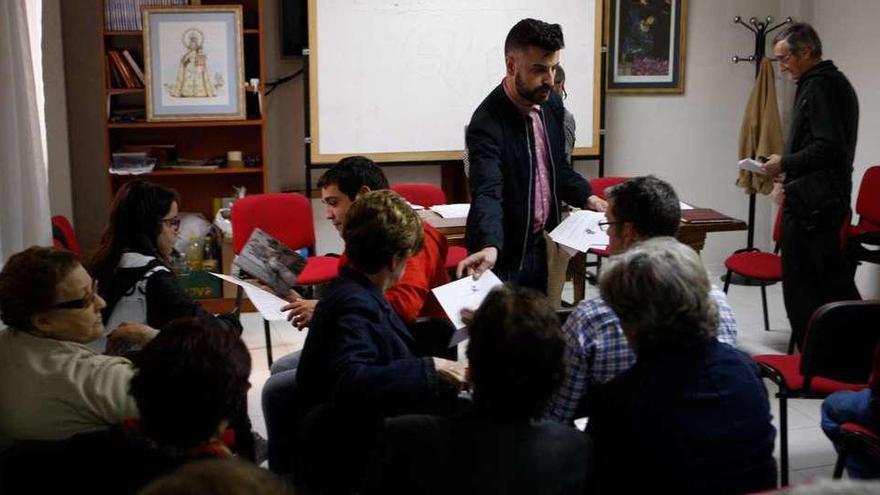 Asamblea de la Cofradía de la Virgen del Yermo, celebrada ayer.