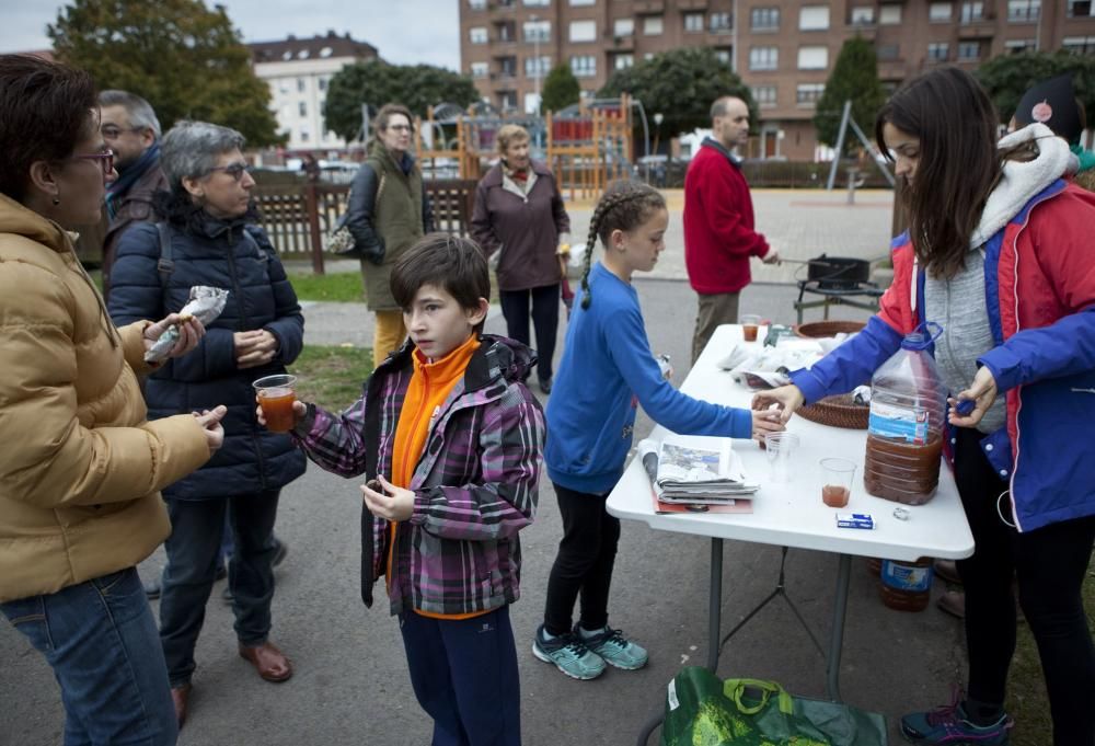 Magüestu popular en el Parque Víctor Fernández