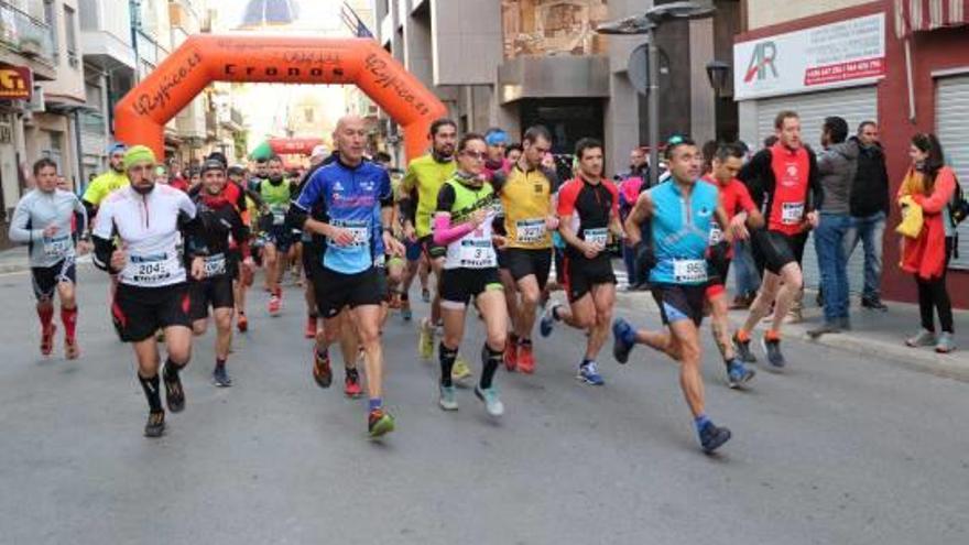 Un momento de la carrera torreblanquina.