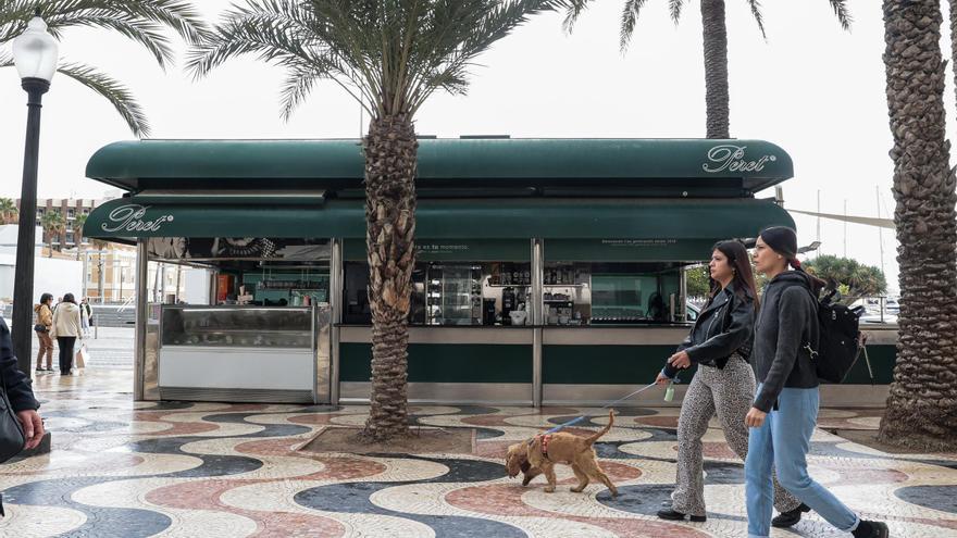 El Consell Jurídic Consultiu da luz verde al desalojo del histórico kiosco Peret de la Explanada de Alicante