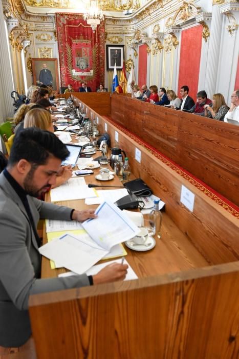 Pleno del Ayuntamiento de Las Palmas de Gran Canaria, el último de 2018