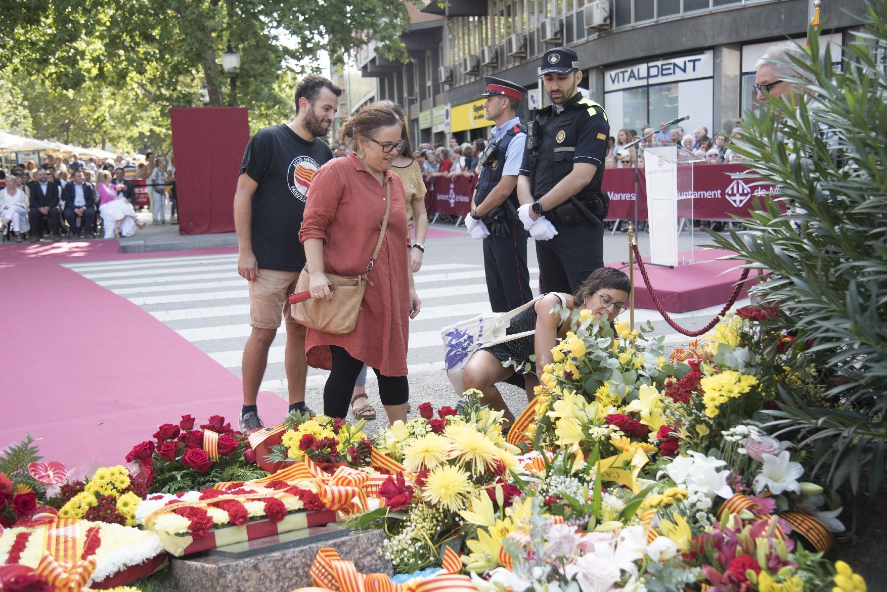 Acte de la Diada a Manresa