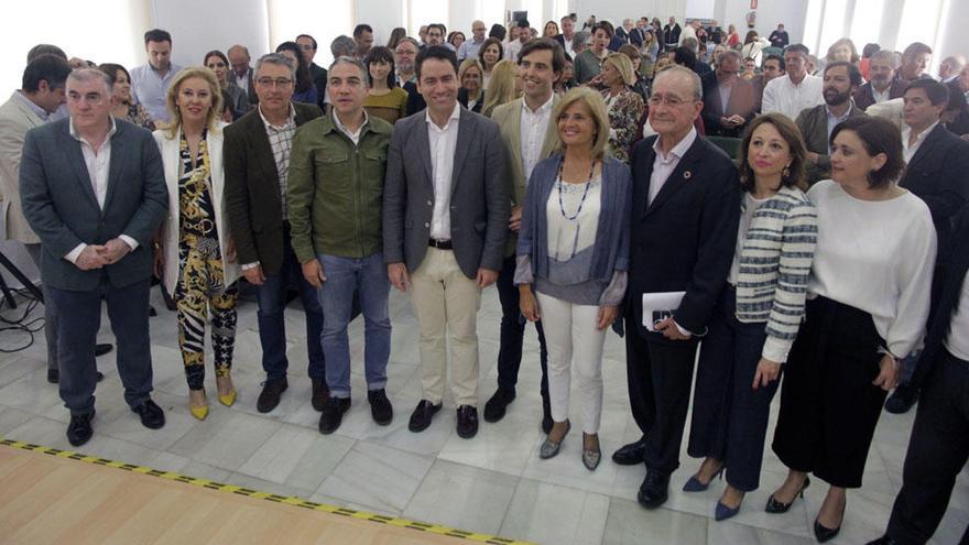 Una imagen de la junta provincial del PP en Málaga, que se celebró ayer.