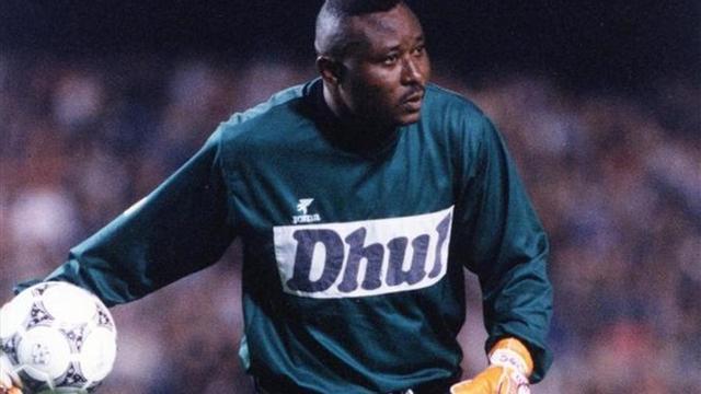 Wilfred, portero del Rayo en los años 90.