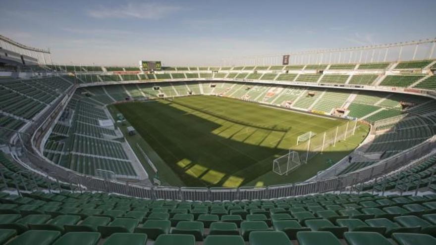 Imagen panorámica del actual estadio Martínez Valero