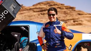 Laia Sanz sigue creciendo en su tercer Dakar sobre cuatro ruedas