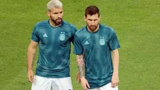 La reacción de Leo Messi a la posible retirada de su amigo 'Kun' Agüero