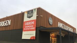 El nuevo supermercado de Ametller Origen en la zona próxima al centro comercial Ànec Blau. 