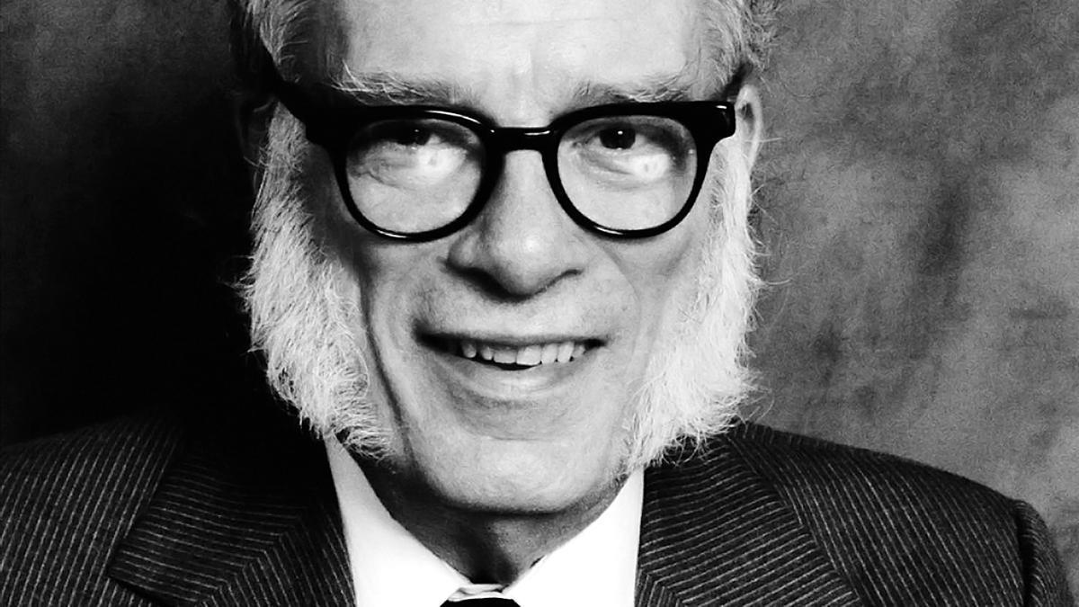 El escritor Isaac Asimov, creador de las leyes de la robótica.