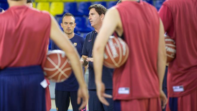 REVISIÓN MÉDICA Y PRIMER ENTRENAMIENTO FCBARCELONA BALONCESTO 2014/15