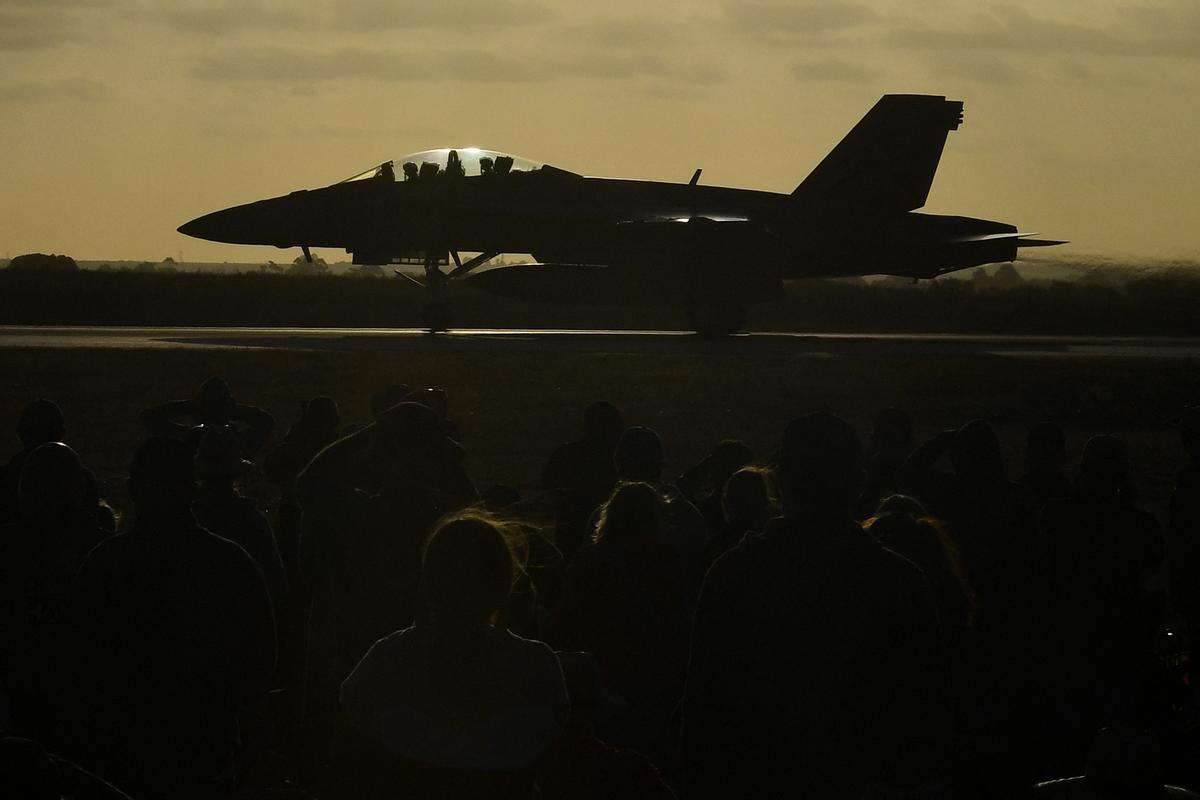 Exhibición aérea en Avalon, Australia