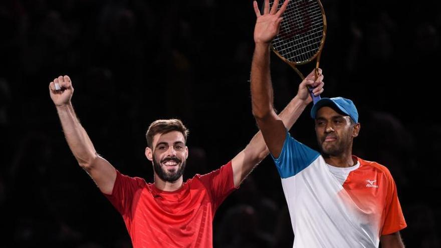 Marcel Granollers y Rajeev Ram ganan la final de dobles del Masters de París