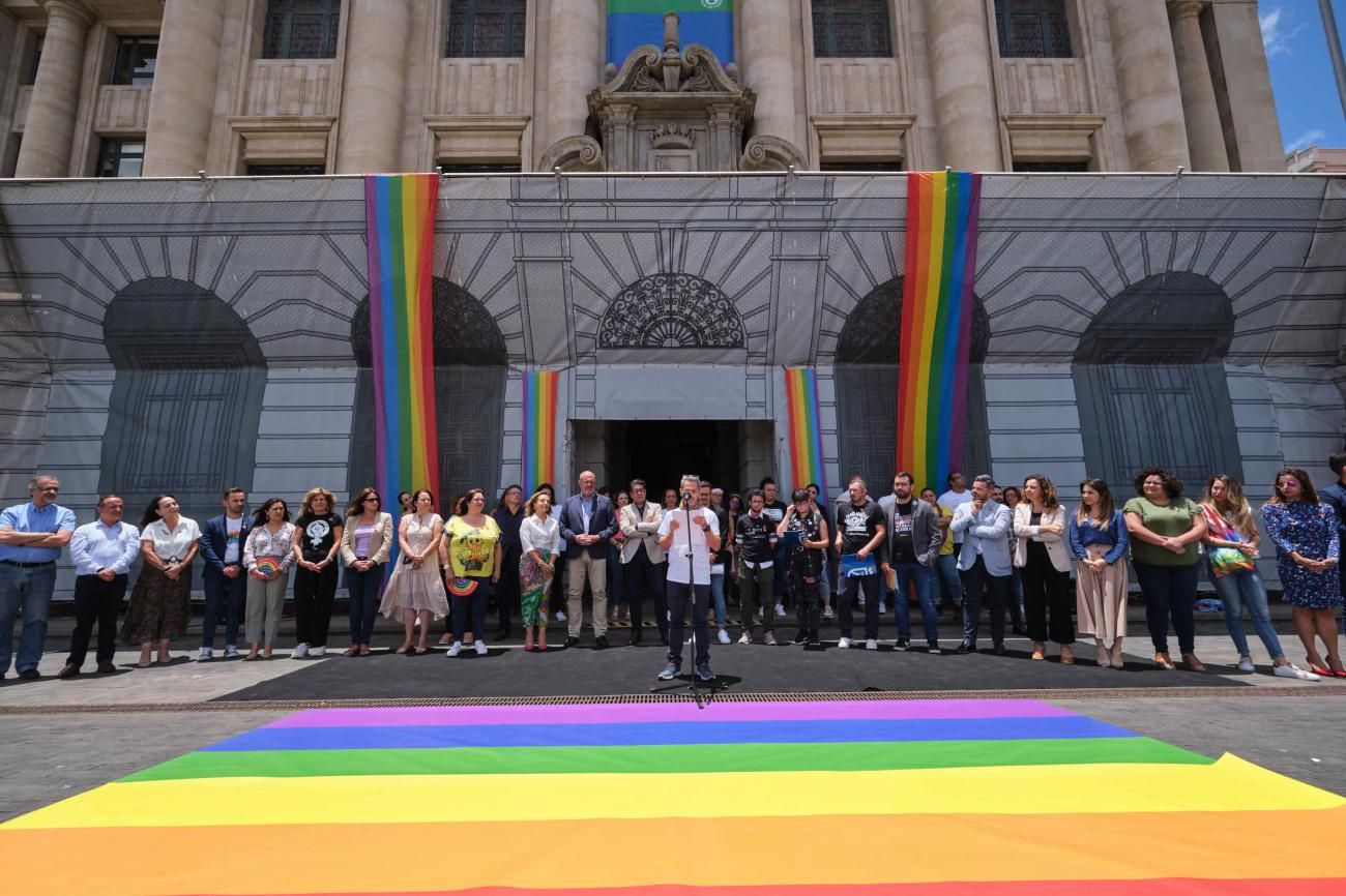 Actos por el Día del Orgullo LGTBI en el Cabildo de Tenerife