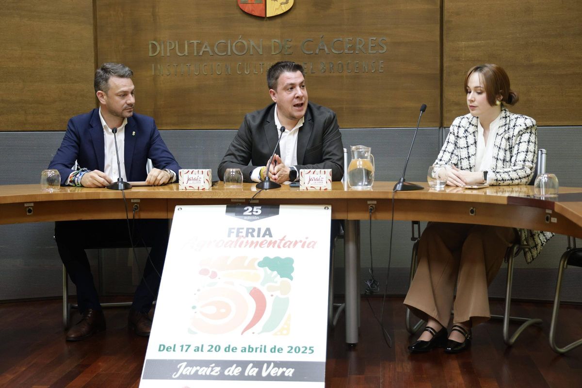 Presentación de la Feria Agroalimentaria de Jaraíz.
