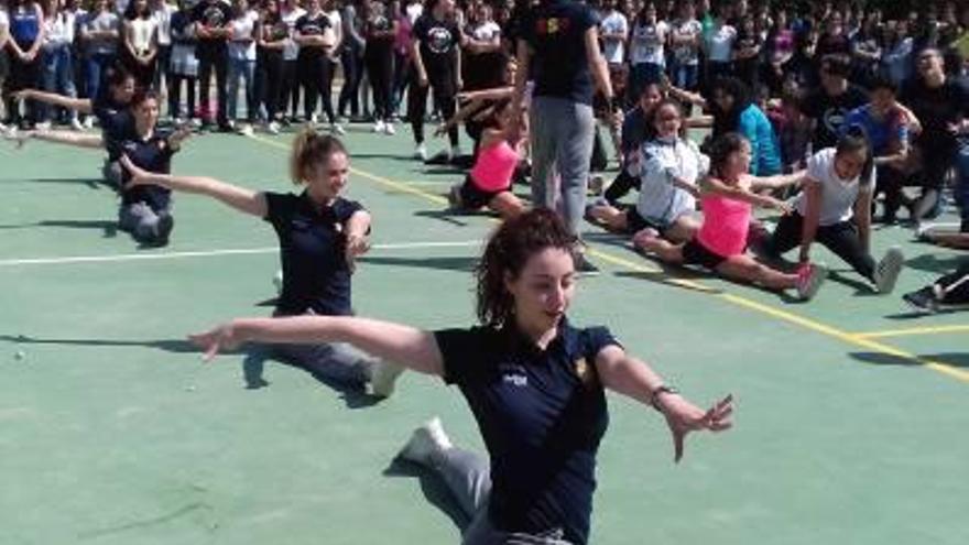 «Regalo» olímpico para los estudiantes del IES Tirant lo Blanc