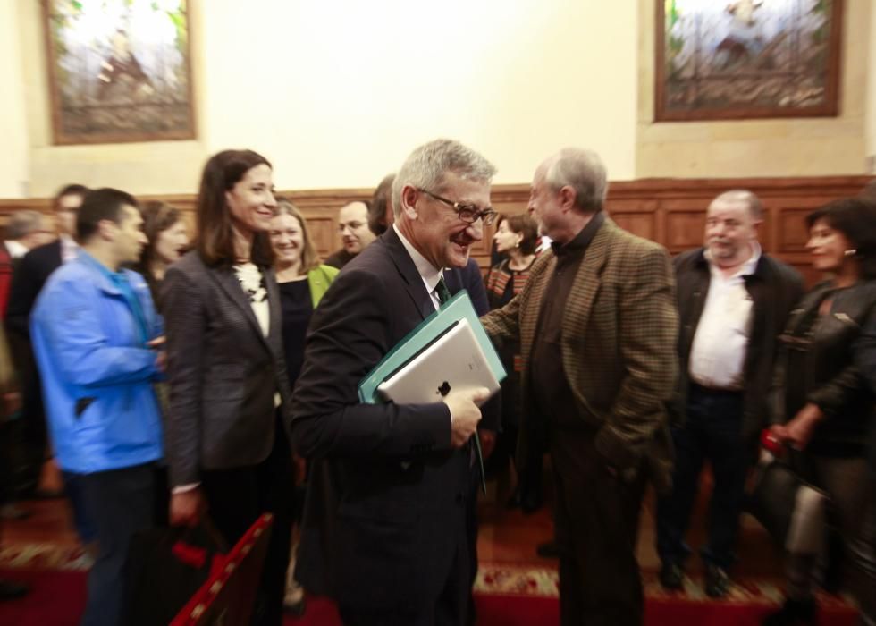 Presentación del equipo rector de Santiago García