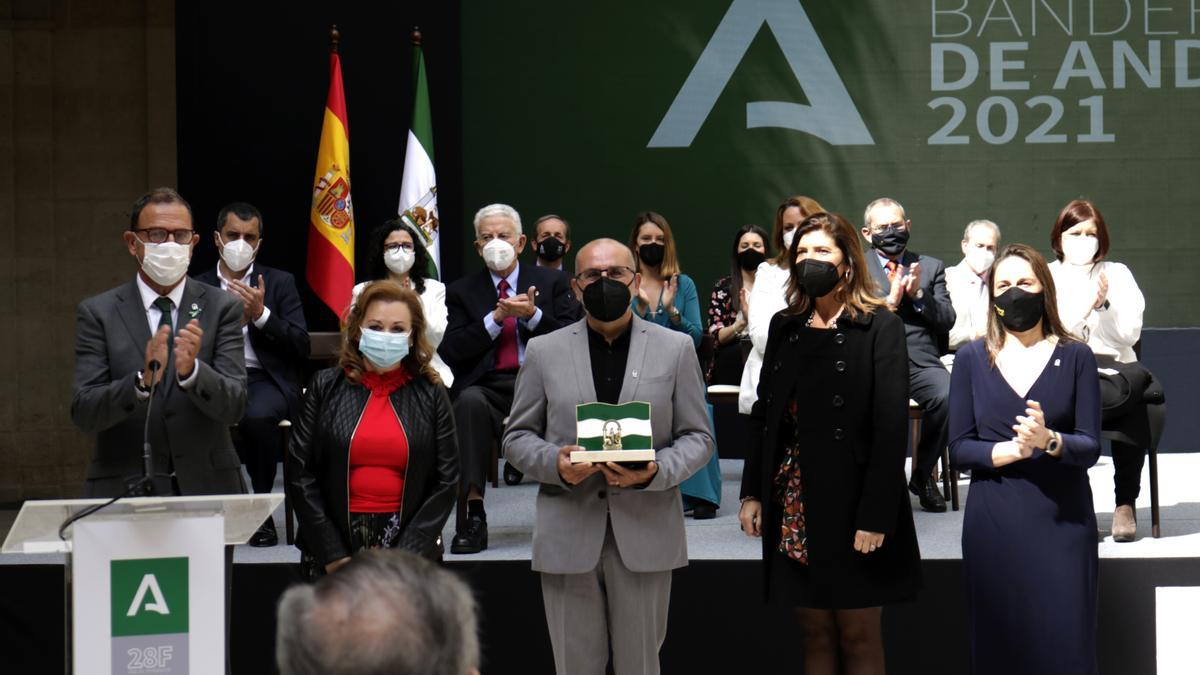 Entrega de los premios por el Día de Andalucía en Málaga