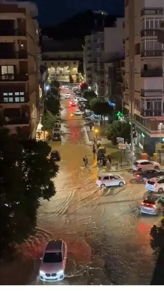 Inundación en la Victoria por el reventón de una tubería de gran capacidad