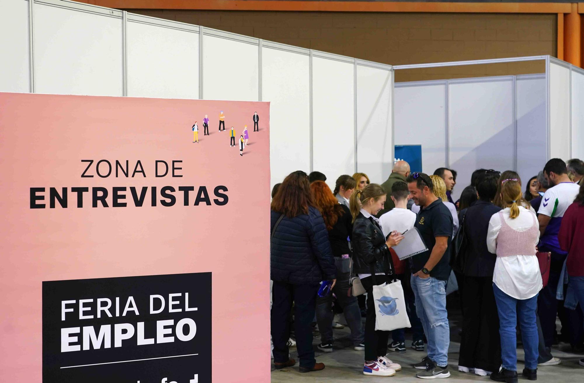 Feria de Empleo organizada por el IMFE, en el Palacio de Ferias y Congresos de la ciudad.
