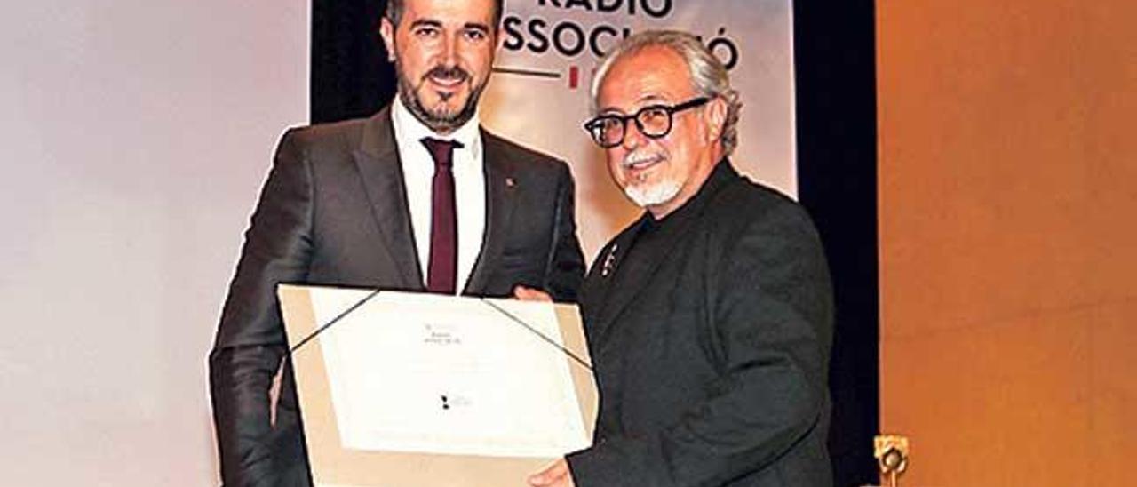 Ferran Pereyra, premiado por su programa.