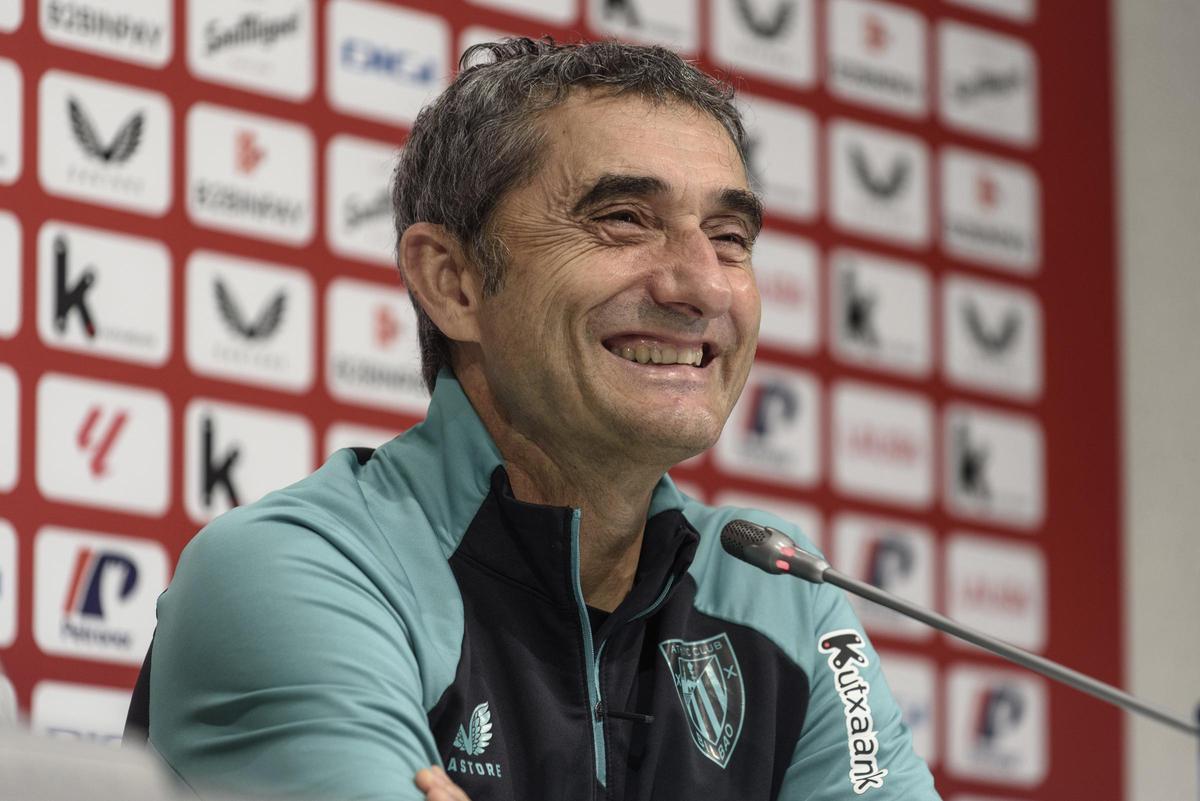 Ernesto Valverde, entrenador del Athletic