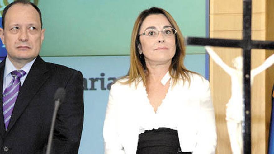Toma de posesión de Rosa Rodríguez y Agustín Gutiérrez como altos cargos del Gobierno canario.