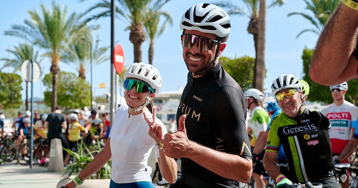 Alberto Contador durante la Vuelta Cicloturista a Ibiza